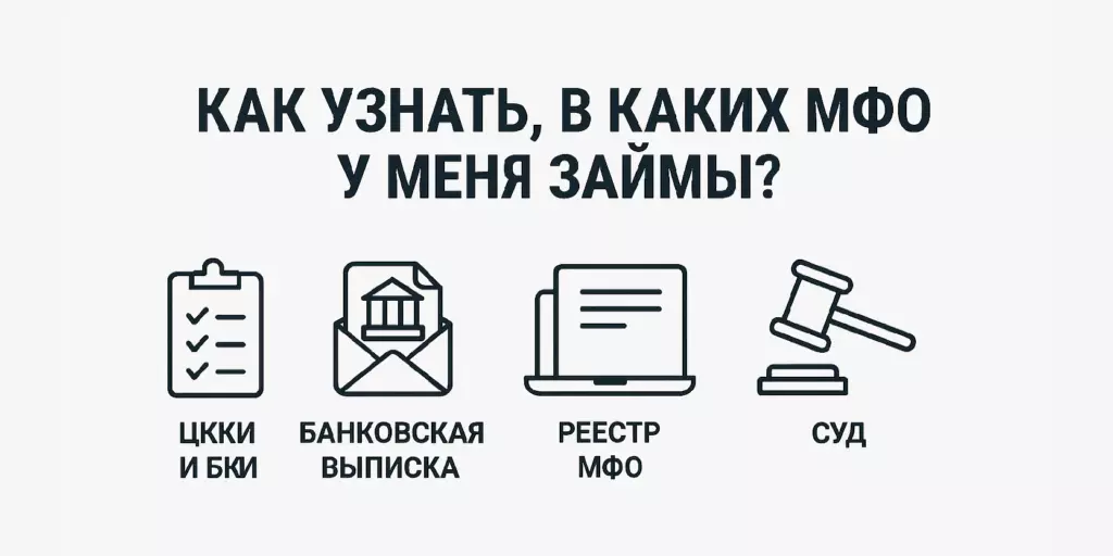 Как узнать, в каких МФО у меня займы