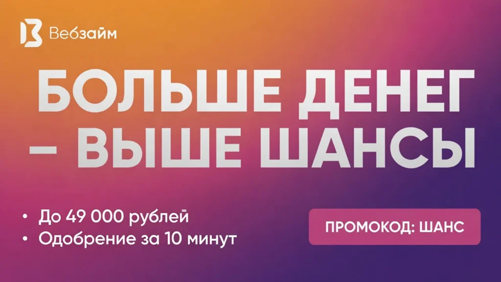 Акция «ВебЗайм ОДОБРЯЕТ»